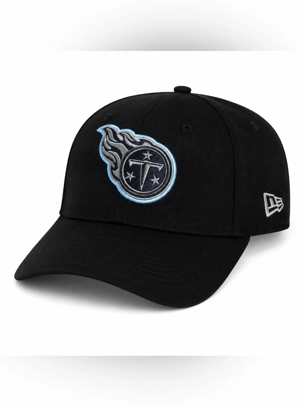 New Era Tennessee Titans Youth Adjustable Cap Hat Black NFL Logo NWT